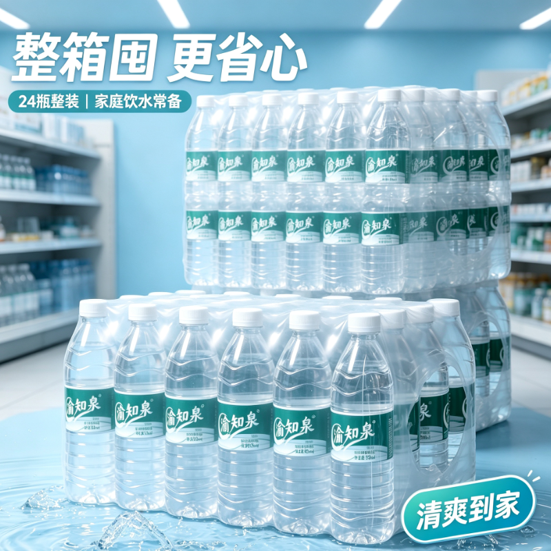 550ml瓶装矿泉水整箱批发——会议活动用水（图2）