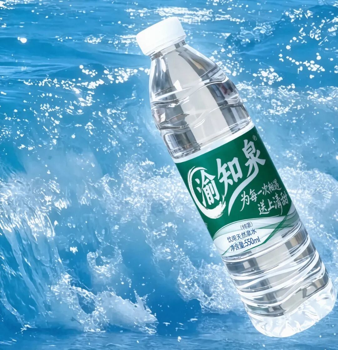 渝知泉550ml×24瓶塑膜装整件天然泉水：品质、便捷与健康的融合之选